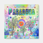 Pasadena Deep Dream Magnet (Voorkant)