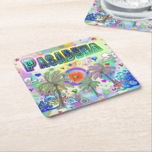 Pasadena Deep Dream Onderzetter
