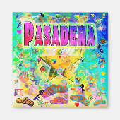 Pasadena Epoch Hour-magneet Magneet (Voorkant)