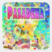 Pasadena Epoch Hour Sticker (Voorkant)