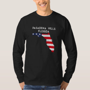 Pasadena Hills Florida Verenigde Staten Amerika Re T-shirt
