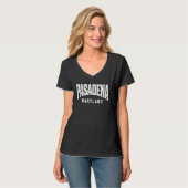 Pasadena Maryland T-shirt (Voorkant volledig)