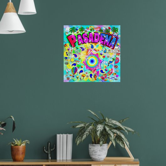 Pasadena Mystic Dance Poster (Woonkamer 1)