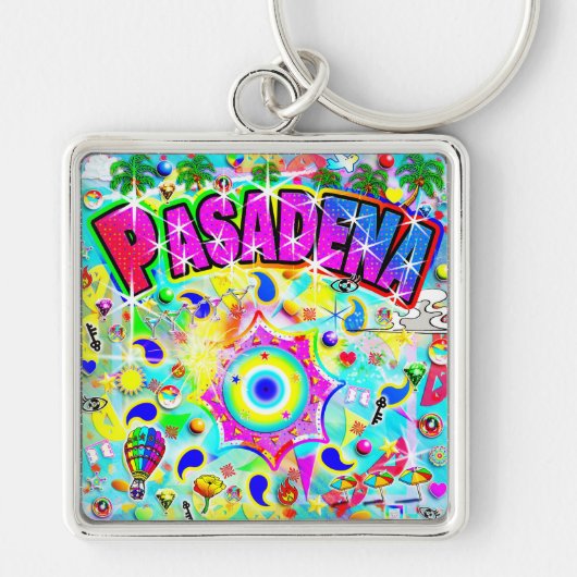Pasadena Mystic Dans Sleutelhanger (Voorkant)