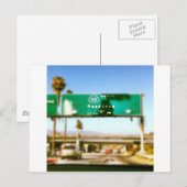 Pasadena onderweg briefkaart (Voorkant / Achterkant)