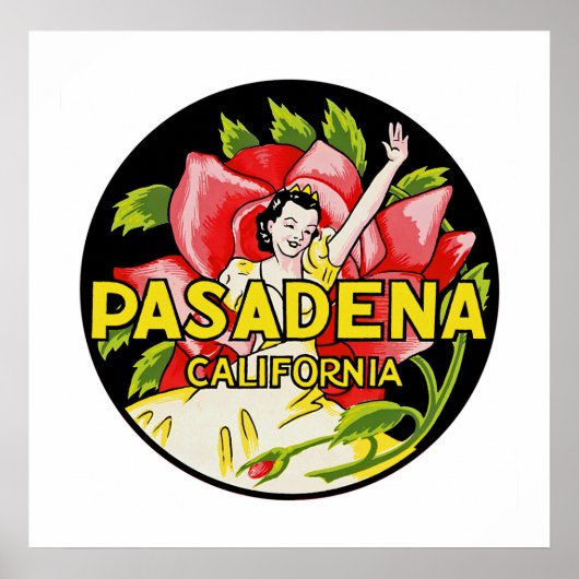 Pasadena Poster (Voorkant)