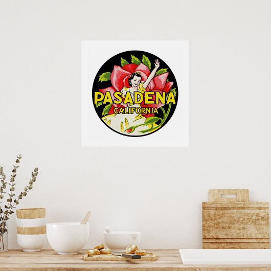 Pasadena Poster (Keuken)