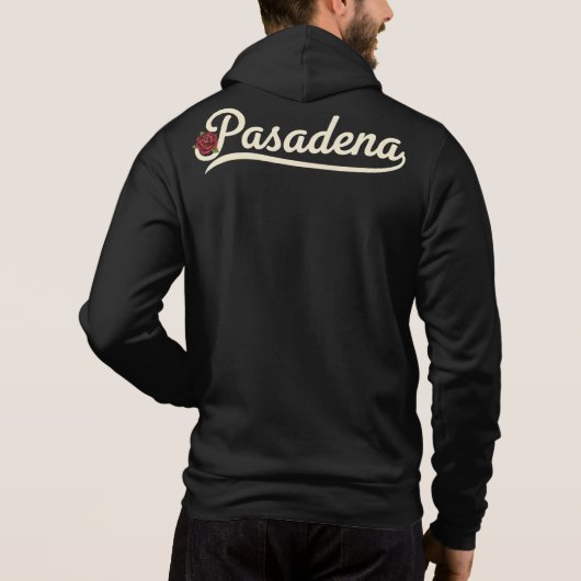 Pasadena Roos Hoodie (Achterkant)