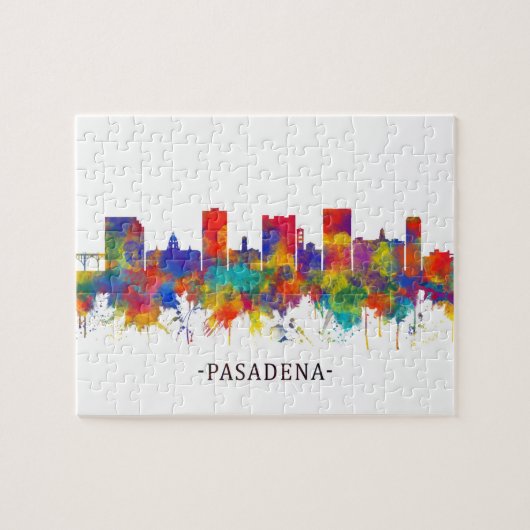 Pasadena Skyline Legpuzzel (Horizontaal)