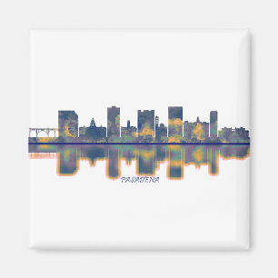 Pasadena Skyline Magneet