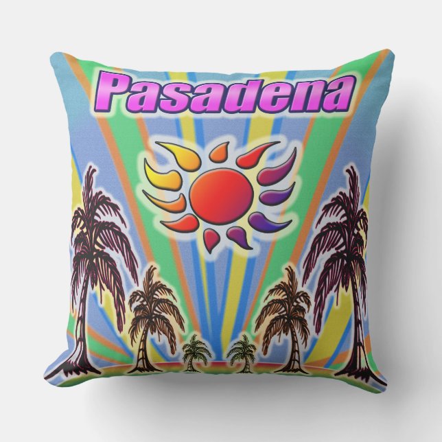 Pasadena Summer Love Pillow Buitenkussen (Voorkant)