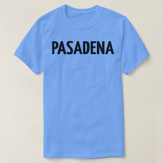 Pasadena T-shirt (Design voorkant)