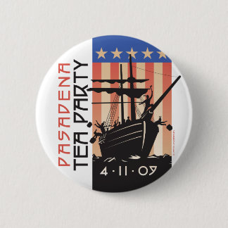 Pasadena Tea Party Ronde Button 5,7 Cm