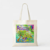 Pasadena Tijdloze Melodie Canvas tas (Achterkant)
