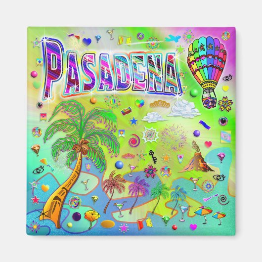 Pasadena Tijdloze Melodie Magneet (Voorkant)