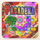 Pasadena Tropical Friends Onderzetter (Voorkant)