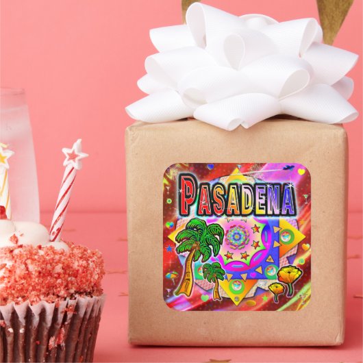 Pasadena Tropical Friends Sticker (Feest)