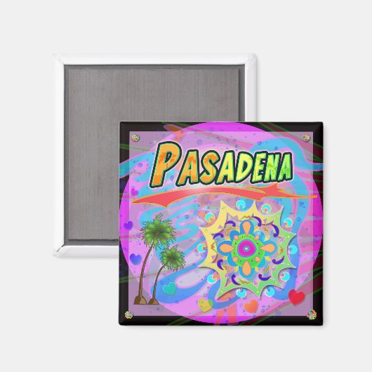 Pasadena True Progress Magnet (Voorkant / Achterkant)