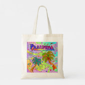 Pasadena Vacation Target Canvas tas (Achterkant)