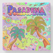 Pasadena Vacation Target Onderzetter (Voorkant)