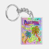 Pasadena Vacation Target Sleutelhanger (Voorkant Links)