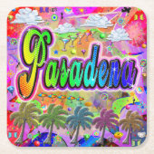 Pasadena Vista Express-Onderzetter Kartonnen Onderzetters (Voorkant)