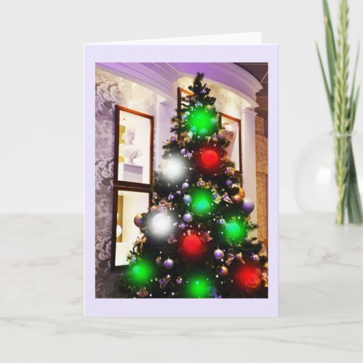 Pasboom Feestdagen Kaart (Voorkant)