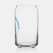 Pascagoula (garnalen) blikvorm glas (Links)