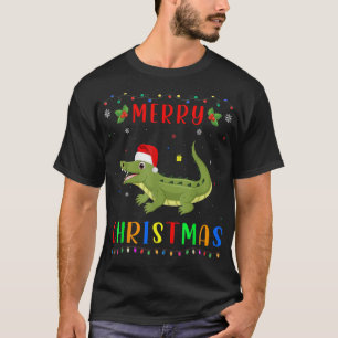 Pascal Light Crocodiles Design Matking KerstPa T-shirt