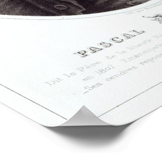 Pascal Paoli, 1872 Poster (Hoek)