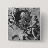 Pascal Paoli Vierkante Button 5,1 Cm (Voorkant)