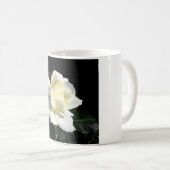 Pascali White hybride roos Koffiemok (Voorkant rechts)