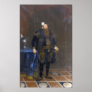 Pasch - Gustaaf Koning Van Zweden Poster