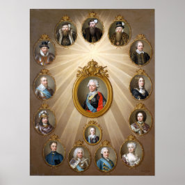 Pasch - Gustav Koninklijkheid Poster