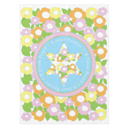 Pascha "52" x 70" tafelkleed "Een lief pascha"