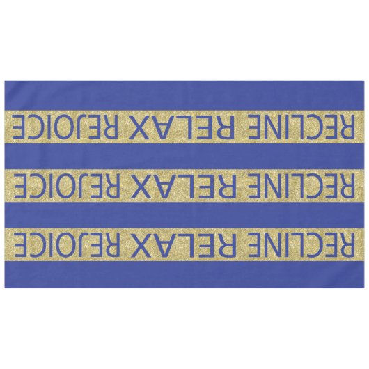 Pascha 60/104 tafelkleed "Pascha RRR/BlueGold" (Voorkant (Horizontaal))