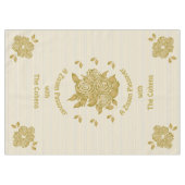 Pascha 60/84" Tafelkleed "Gepersonaliseerde Seder" (Voorkant (Horizontaal))