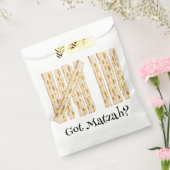 Pascha 8 dagen gekregen Matzah? Goodie Favor Bag Bedankzakje (Gezegeld)