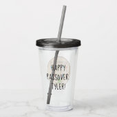 Pascha Acryl Tumbler 16 oz De tafel van de Kindere Acryl Drinkbeker (Achterkant)