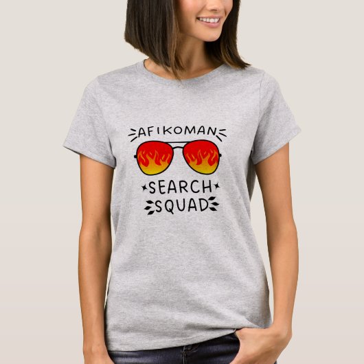 Pascha Afikoman Search Squad T-shirt (Voorkant)