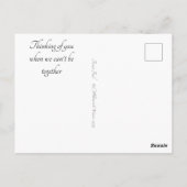 Pascha, als we niet samen kunnen zijn Groen Woud Briefkaart (Achterkant)