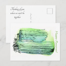 Pascha, als we niet samen kunnen zijn Groen Woud Briefkaart