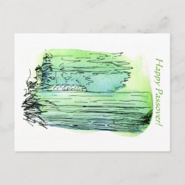 Pascha, als we niet samen kunnen zijn Groen Woud Briefkaart