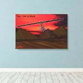 Pascha - Bevrijding Canvas Afdruk (Insitu (Houten vloer))