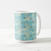 Pascha Blue Sky Star van David Koffiemok (Voorkant rechts)