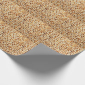 Pascha cadeau, Matzah פסח Seder Cadeaupapier (Hoek)