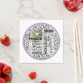 Pascha Cocktail servetten "Dayenu & meer" Patroon (Insitu)