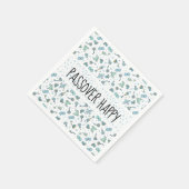 Pascha Cocktail servetten grillige Seder Patroon (Hoek)