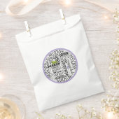 Pascha "Dayenu en meer..." Goodie Favor Bag Bedankzakje (Geknipt)