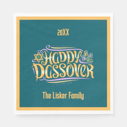 Pascha-familie Servet (Voorkant)